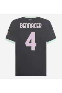 AC Milan Ismael Bennacer #4 Voetbaltruitje 3e tenue 2024-25 Korte Mouw